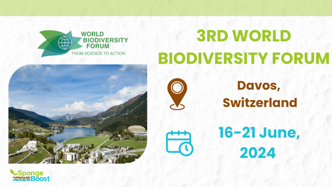 SpongeBoost attends the 3rd World Biodiversity Forum in Davos, Switzerland