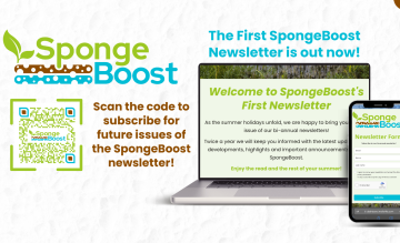 SpongeBoost's first newsletter is in your boxes now!