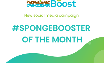 SpongeBooster of the month - a new monthly social media campaign