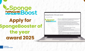 Open applications for the first edition of "SpongeBooster of the Year" award