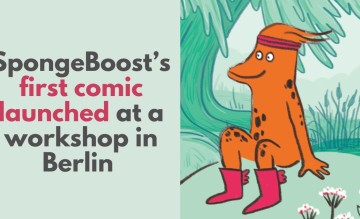 SpongeBoost’s first comic launched at a workshop in Berlin