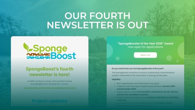 The fourth SpongeBoost newsletter is out now