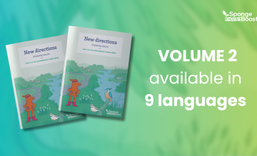 SpongeBoost’s second comic book is now available in 9 languages