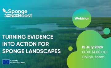 Upcoming SpongeBoost webinar: Turning evidence into action for sponge landscapes