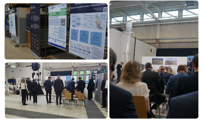 SpongeBoost presented at flood protection press event in Aachen