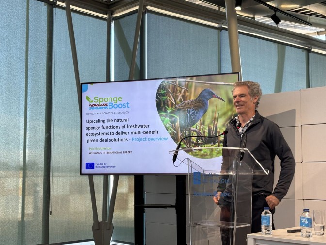SpongeBoost at the "Co-creating Pathways for Wetland Restoration" conference